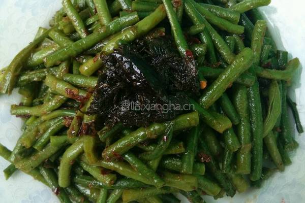 拌豇豆的做法图解2