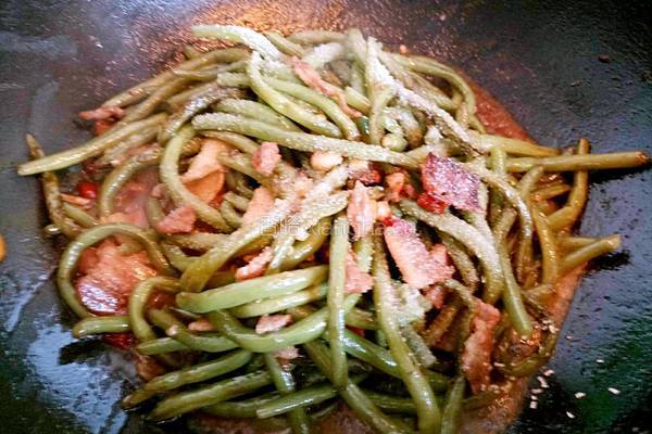 豆角炖肉的做法图解5