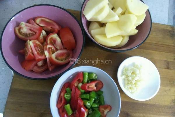西红柿土豆煮肉丸的做法图解4