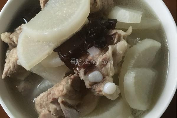 萝卜排骨汤的做法图解4