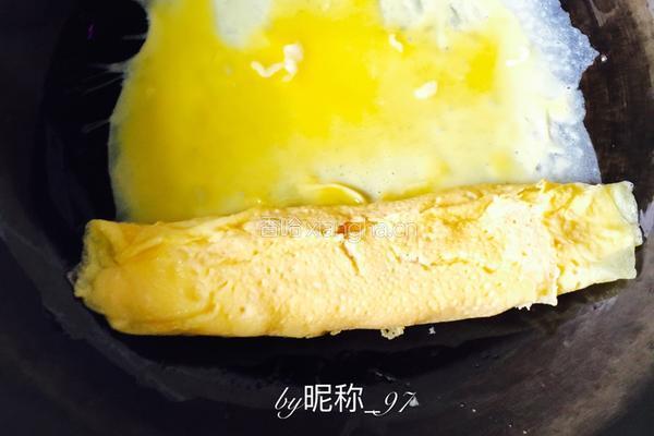 快手原味厚蛋烧😘的做法图解2
