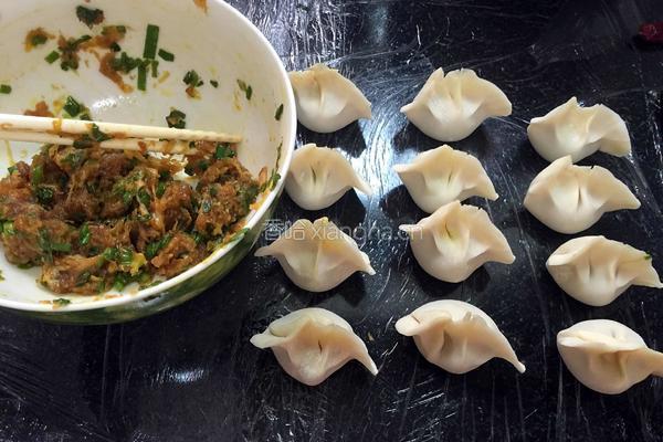 白萝卜饺子的做法图解7