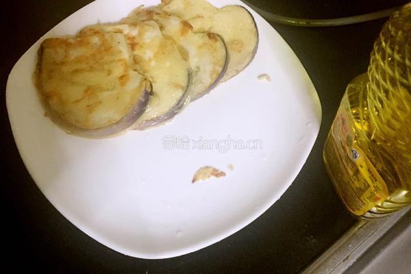 煎茄子的做法图解4