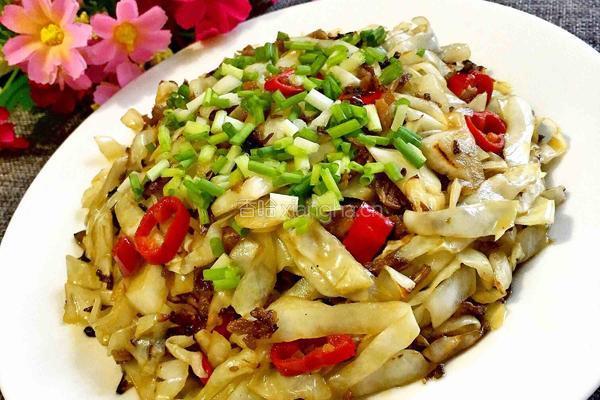 梅干菜炒卷心菜的做法图解7