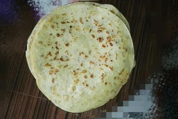 水果牛奶煎饼的做法图解6