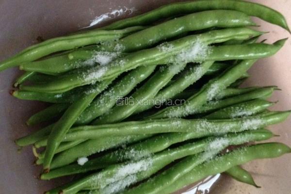 四季豆肉丝的做法图解2