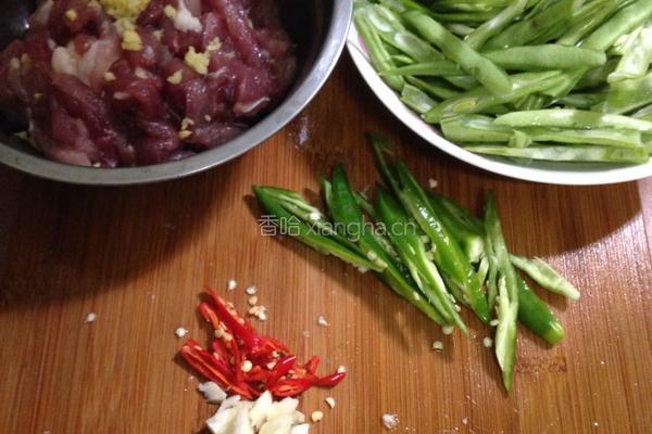 四季豆肉丝的做法图解4