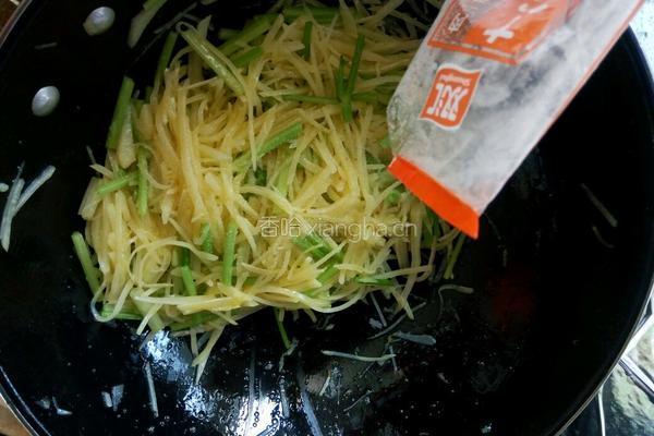 炒土豆丝的做法图解7