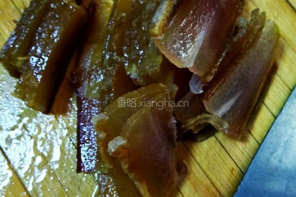 彩椒炒腊肉的做法图解7