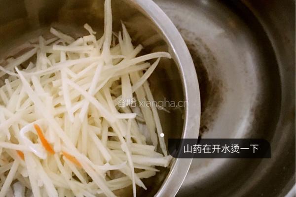 五彩豆芽菜土豆丝的做法图解5