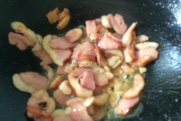 鹅肉炒南瓜的做法图解3