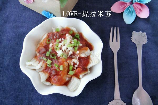 番茄酱拌麻食的做法图解13