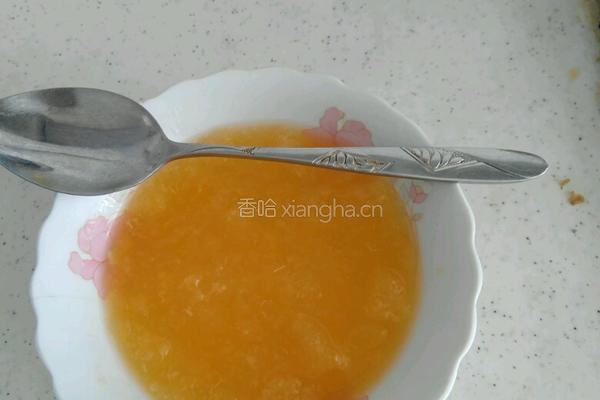 果粒橙冰沙