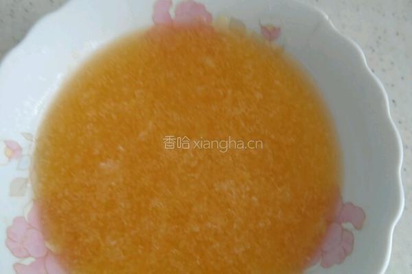 果粒橙冰沙的做法图解2