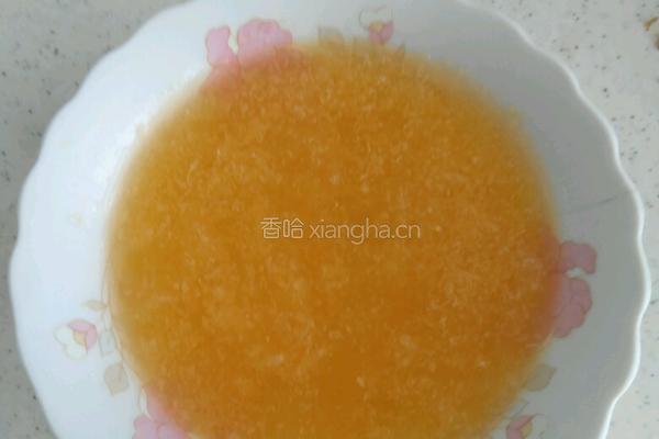 果粒橙冰沙的做法图解4