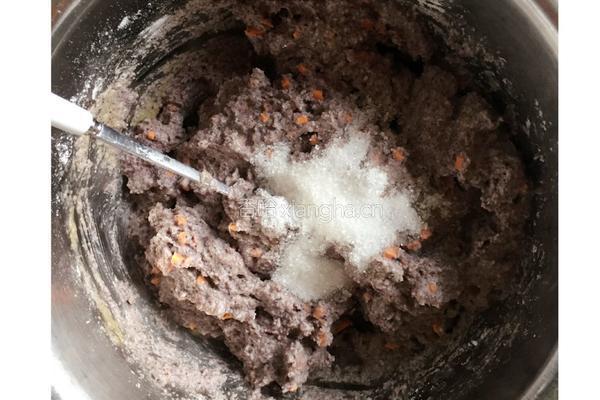 黑米豆渣饼的做法图解5