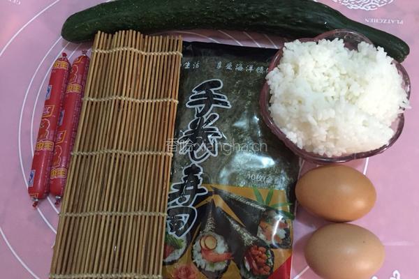 紫菜包饭的做法图解1