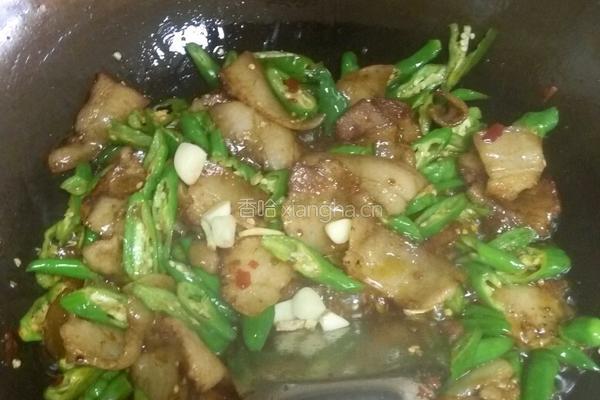 尖椒回锅肉的做法图解8