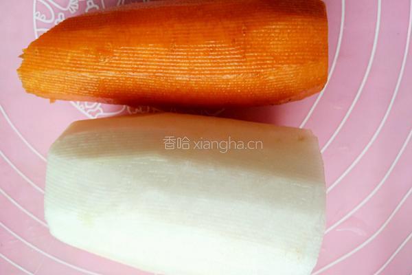糖醋白萝卜条（健胃消食）的做法图解1