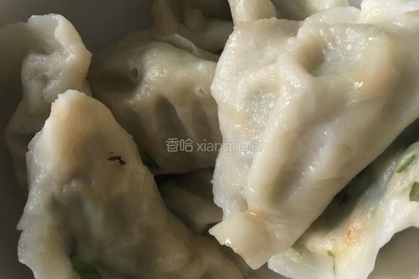 香菜饺子的做法图解6