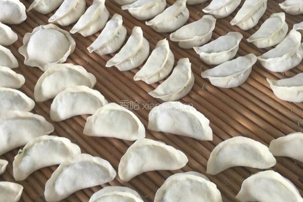 香菜饺子的做法图解5