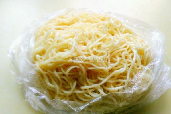 孜然炒面的做法图解4