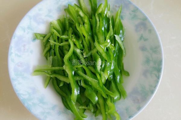 香辣扁豆丝的做法图解5