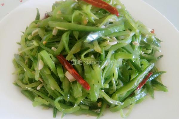 香辣扁豆丝的做法图解12