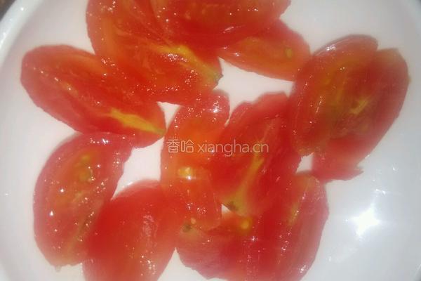 圣女果炒豆腐的做法图解3