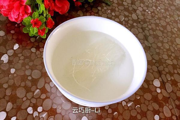 凉拌三丝的做法图解2