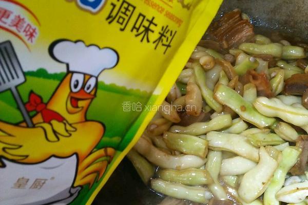 腊肉炒四季豆的做法图解13