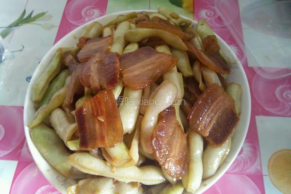 腊肉炒四季豆的做法图解14