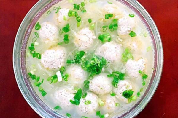 鲜肉丸豆腐汤的做法图解10