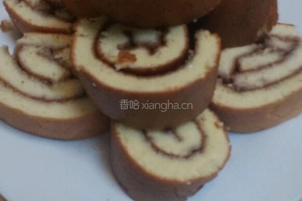 蓝梅蛋糕的做法图解3