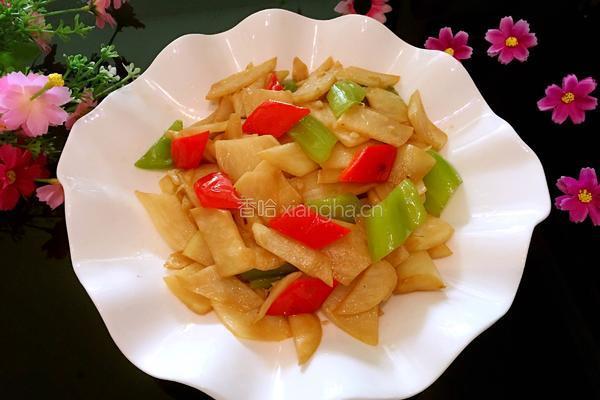 素炒茭白的做法图解8