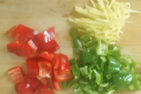 彩椒炒鸡胗的做法图解6