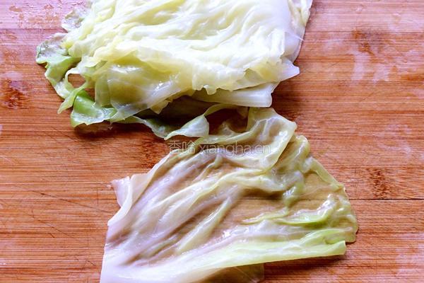卷心菜肉糜卷的做法图解5