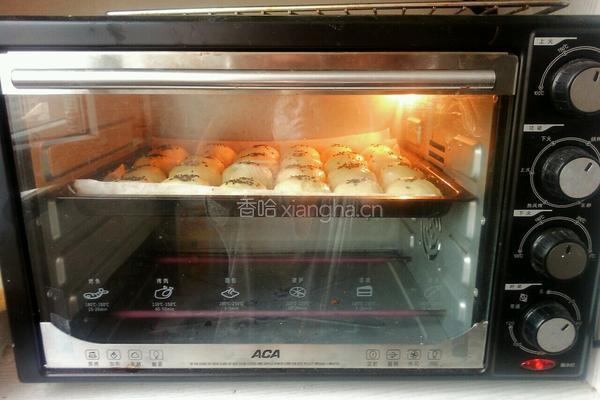 奶油蜜豆迷你小面包的做法图解9