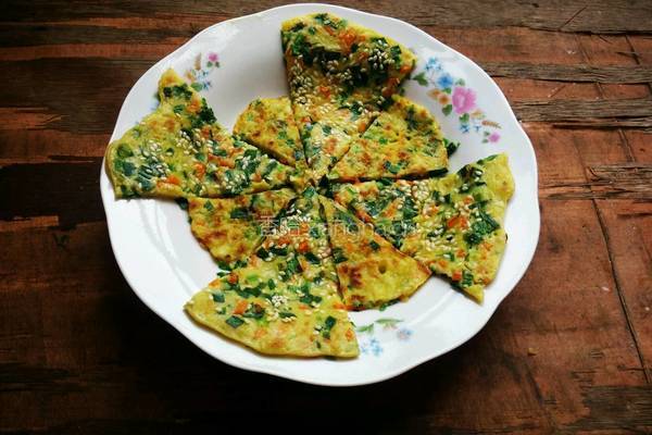 韭菜鸡蛋饼的做法图解11