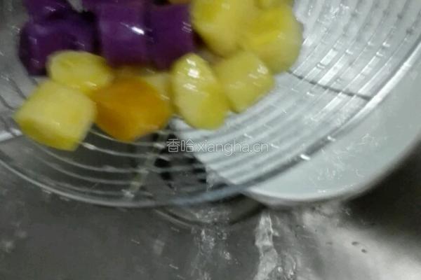 牛奶芋圆西米露的做法图解9