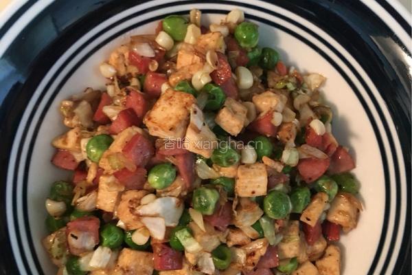 香煎土豆米饭饼的做法图解2