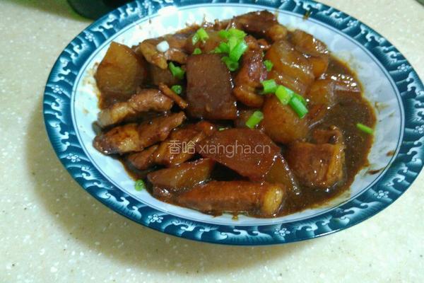 萝卜炖红烧肉的做法图解8