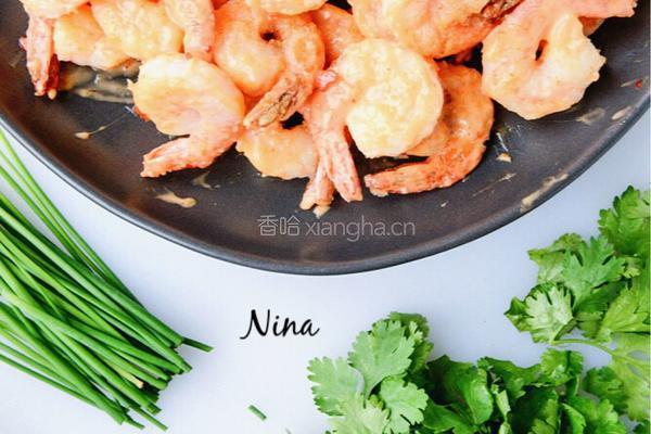 鲜虾卷心菜色拉的做法图解2