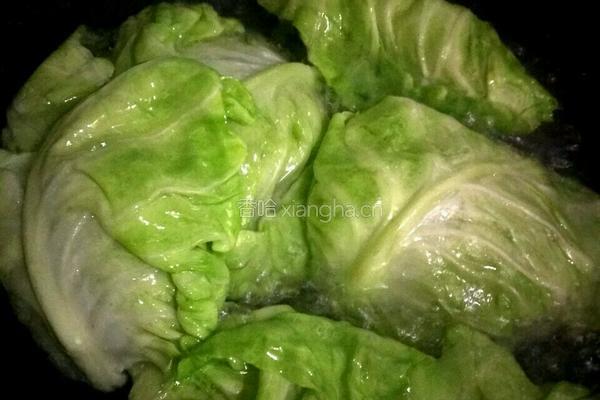 卷心菜包肉的做法图解4