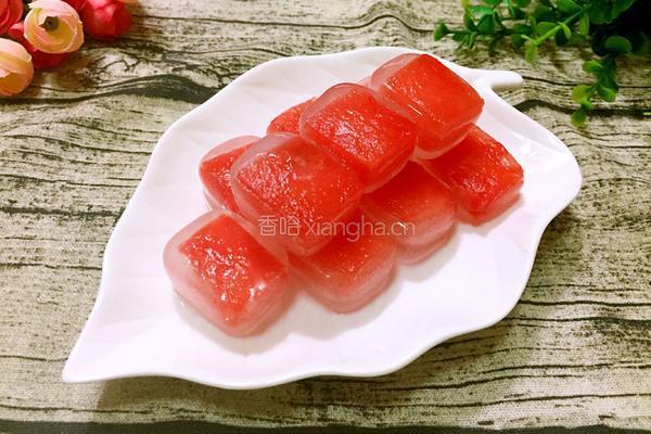 水晶西瓜冰的做法图解8