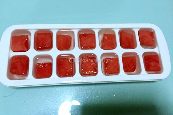 水晶西瓜冰的做法图解6