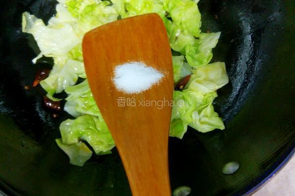 蚝油卷心菜的做法图解7