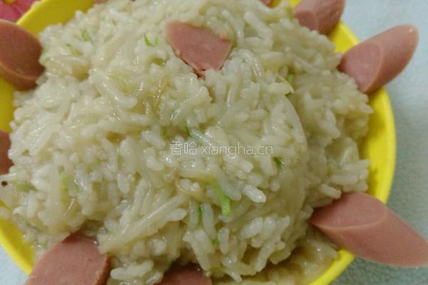 绿豆芽煮饭的做法图解7