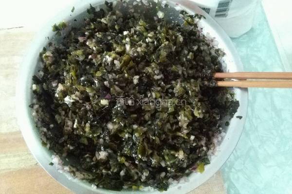 裙带菜猪肉混沌的做法图解3