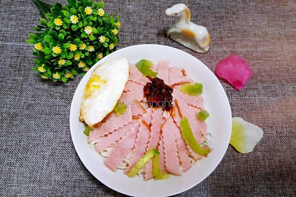 火腿面的做法图解6